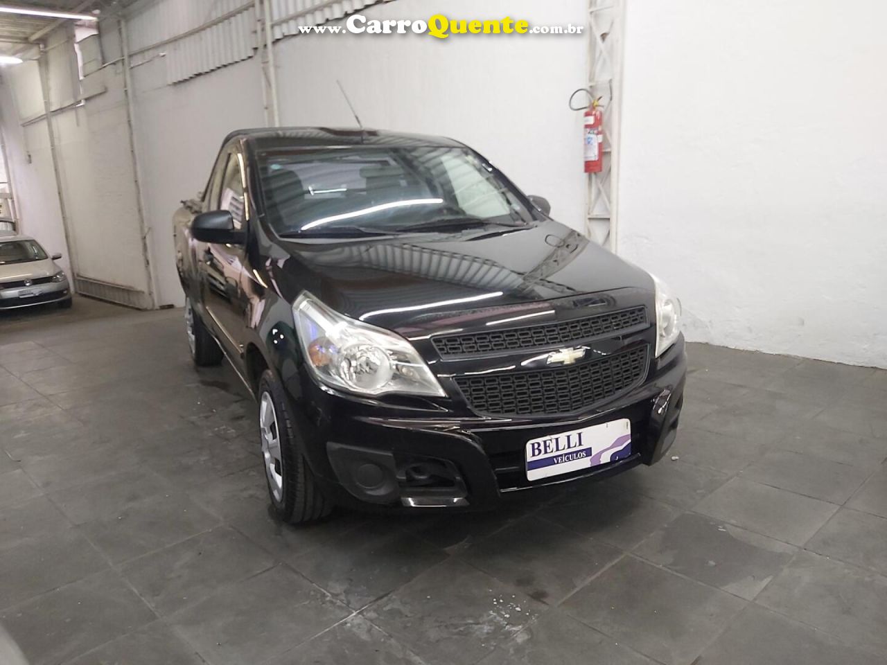 CHEVROLET   MONTANA LS 1.4 ECONOFLEX 8V 2P   PRETO 2011 1.4 FLEX - Loja