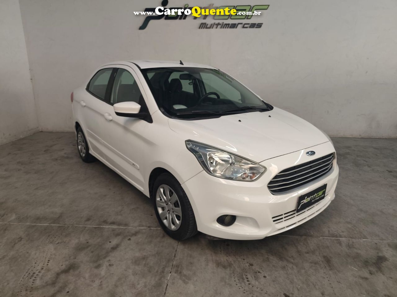 FORD   KA+ SEDAN 1.0 SEL TICVT FLEX 4P   BRANCO 2017 1.0 FLEX - Loja