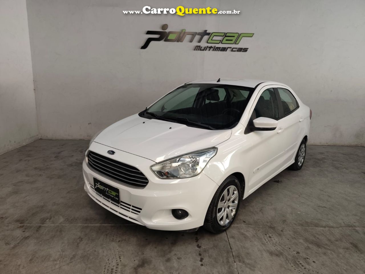 FORD   KA+ SEDAN 1.0 SEL TICVT FLEX 4P   BRANCO 2017 1.0 FLEX - Loja