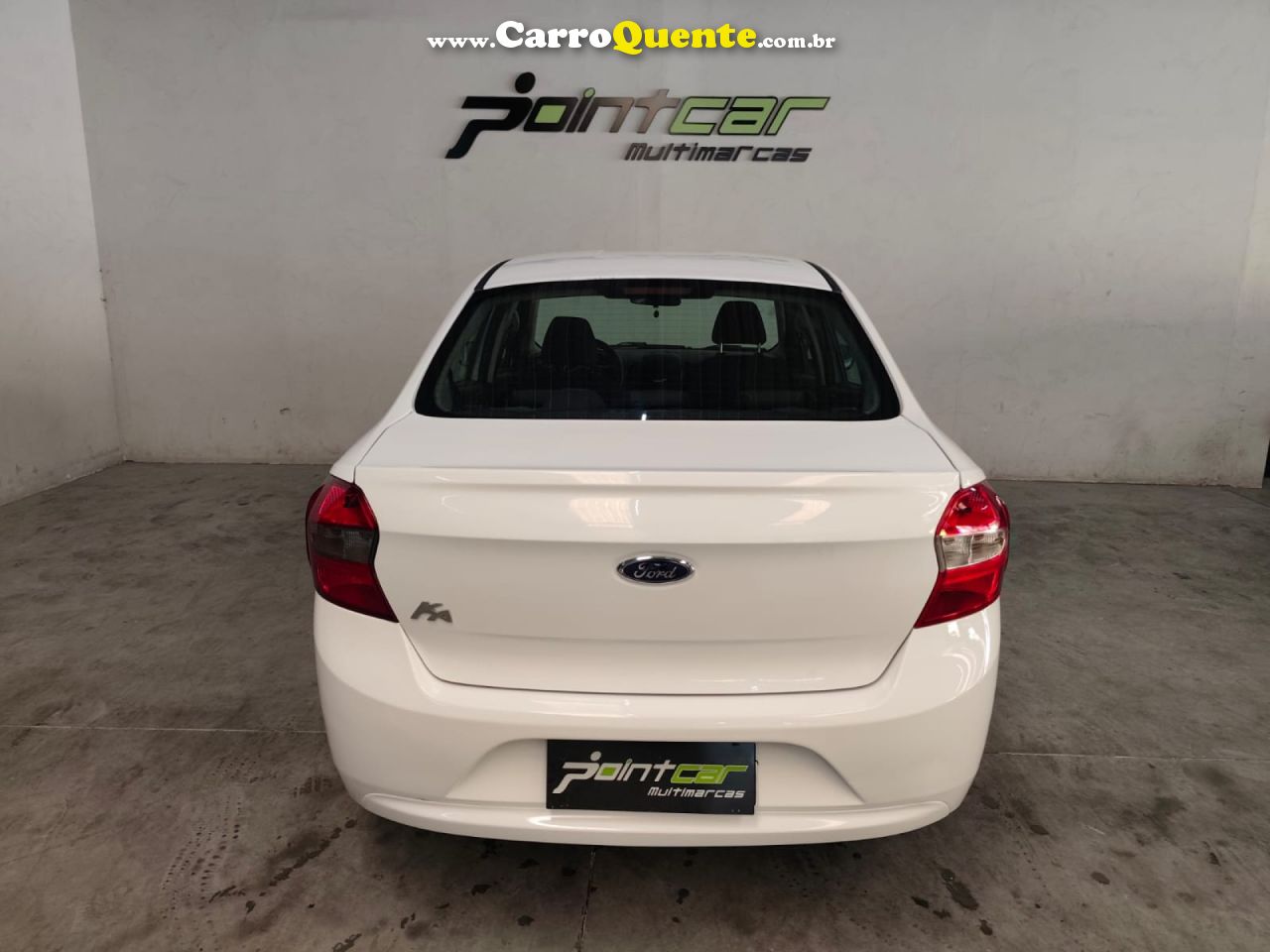 FORD   KA+ SEDAN 1.0 SEL TICVT FLEX 4P   BRANCO 2017 1.0 FLEX - Loja