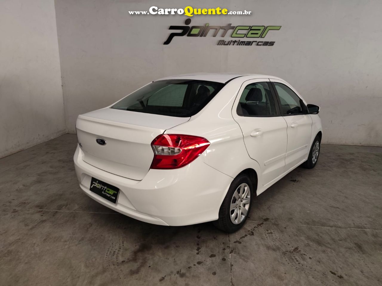 FORD   KA+ SEDAN 1.0 SEL TICVT FLEX 4P   BRANCO 2017 1.0 FLEX - Loja