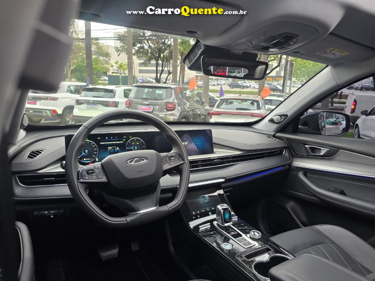 CHERY   TIGGO 8 PRO 1.5 TURBO (HÍBRIDO)    VERDE 2025 1.5 GASOLINA E ELÉTRICO - Loja