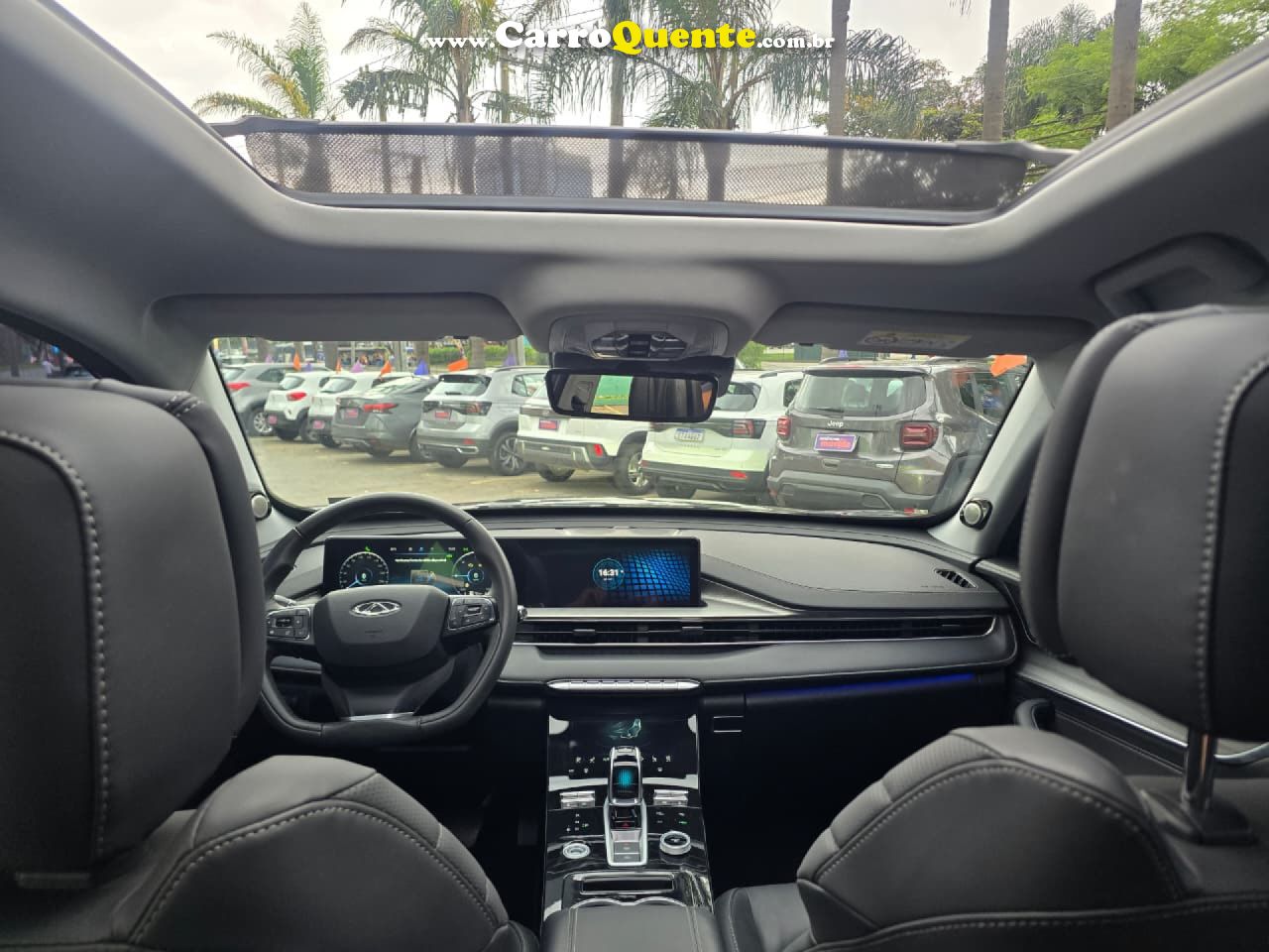 CHERY   TIGGO 8 PRO 1.5 TURBO (HÍBRIDO)    VERDE 2025 1.5 GASOLINA E ELÉTRICO - Loja