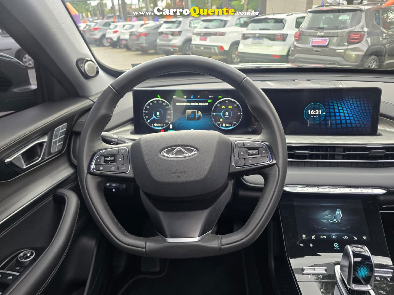 CHERY   TIGGO 8 PRO 1.5 TURBO (HÍBRIDO)    VERDE 2025 1.5 GASOLINA E ELÉTRICO - Loja