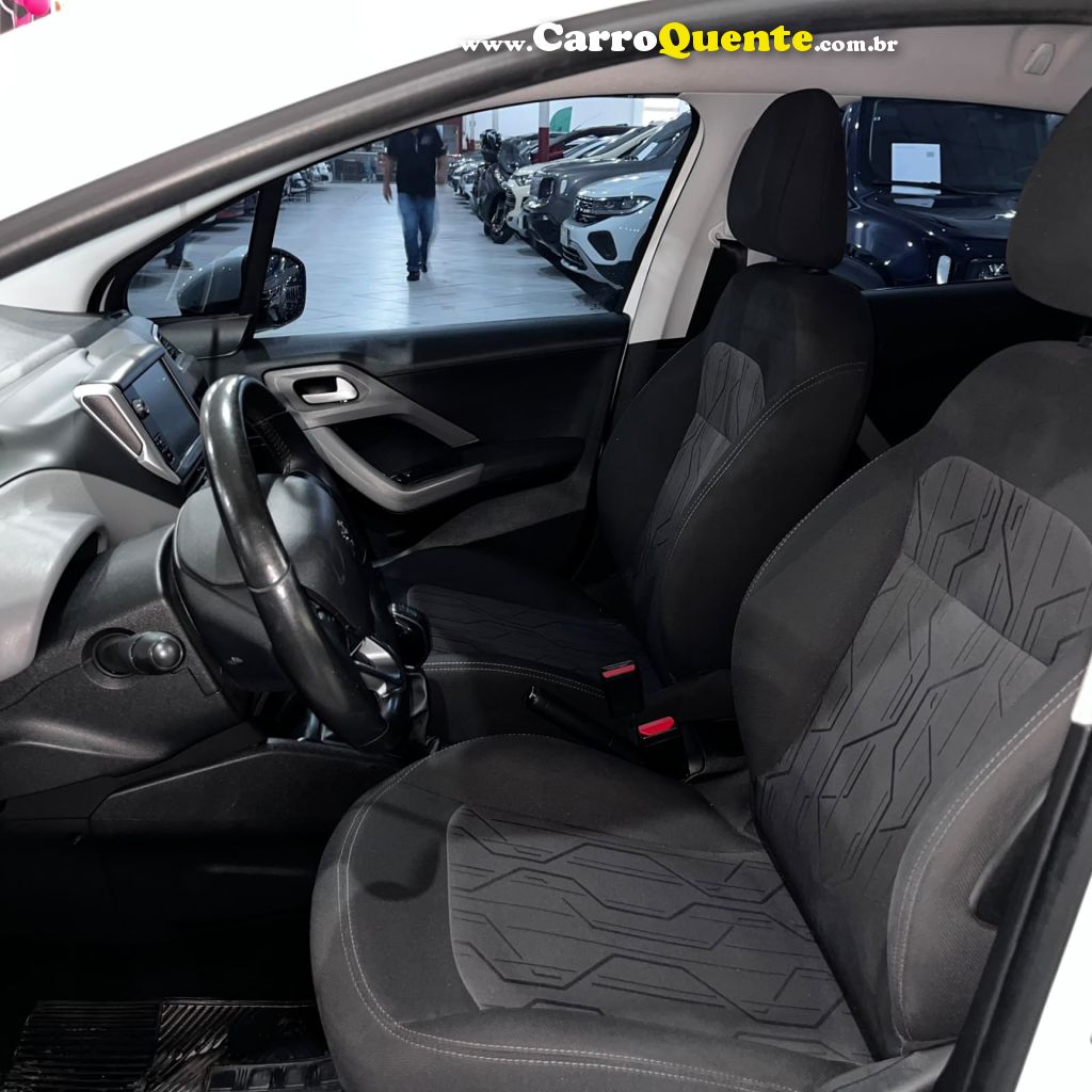 PEUGEOT   208 ACTIVE 1.2 FLEX 12V 5P MEC.   BRANCO 2017 1.2 FLEX - Loja