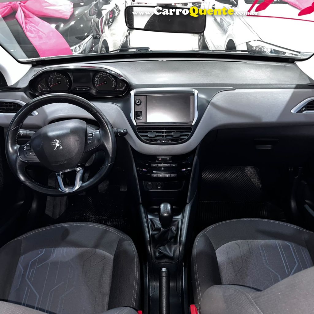 PEUGEOT   208 ACTIVE 1.2 FLEX 12V 5P MEC.   BRANCO 2017 1.2 FLEX - Loja
