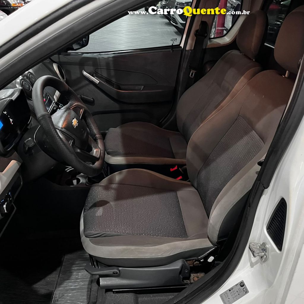 CHEVROLET   MONTANA LS 1.4 ECONOFLEX 8V 2P   BRANCO 2019 1.4 GASOLINA - Loja