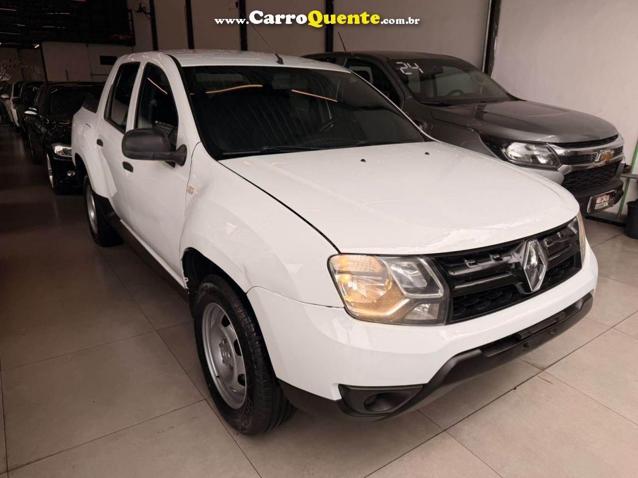 RENAULT   DUSTER OROCH EXPRESS 1.6 FLEX 16V MEC.   BRANCO 2019 1.6 FLEX - Loja