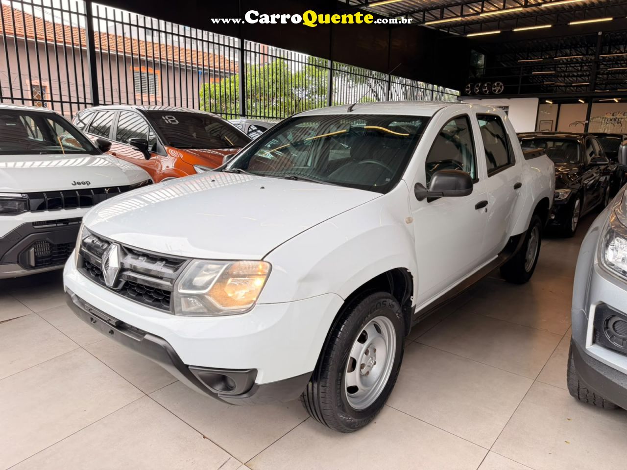RENAULT   DUSTER OROCH EXPRESS 1.6 FLEX 16V MEC.   BRANCO 2019 1.6 FLEX - Loja