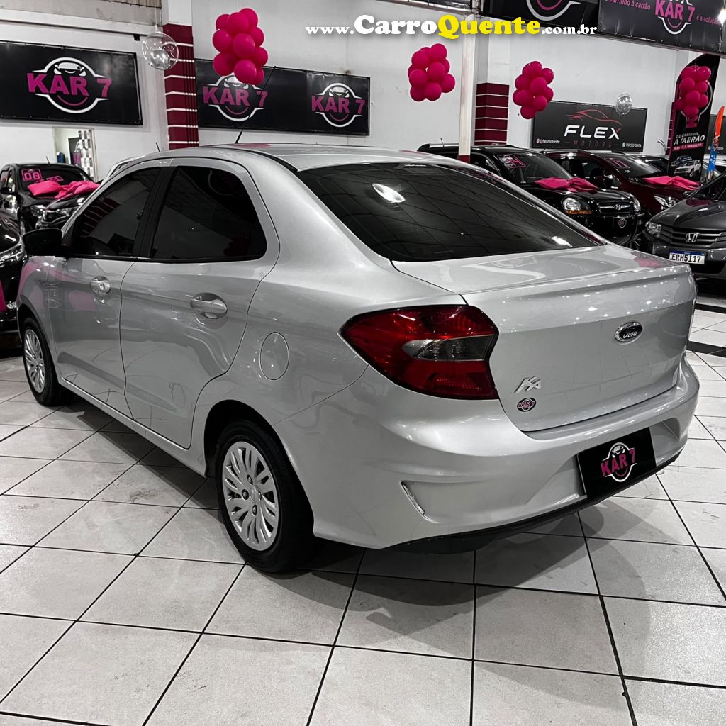 FORD   KA+ SEDAN 1.0 SESE PLUS TIVCT FLEX 4P   PRATA 2020 1.0 FLEX - Loja