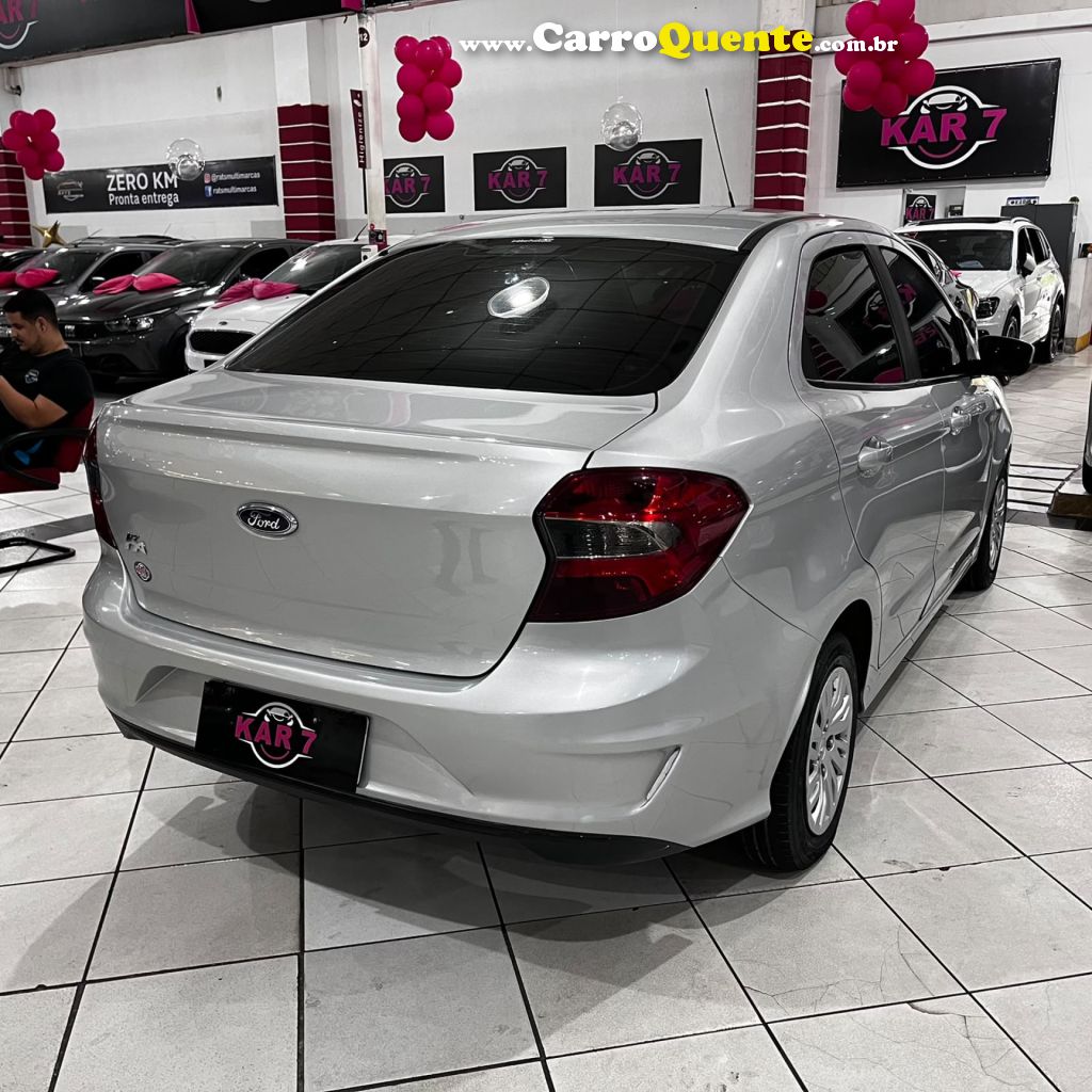 FORD   KA+ SEDAN 1.0 SESE PLUS TIVCT FLEX 4P   PRATA 2020 1.0 FLEX - Loja