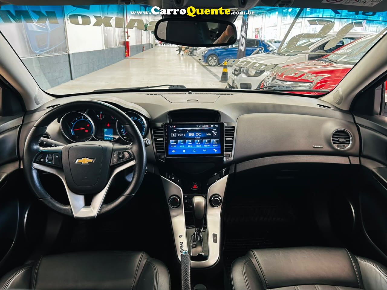 CHEVROLET   CRUZE HB SPORT LT 1.8 16V FLEXP. 5P AUT   BRANCO 2015 1.8 FLEX - Loja