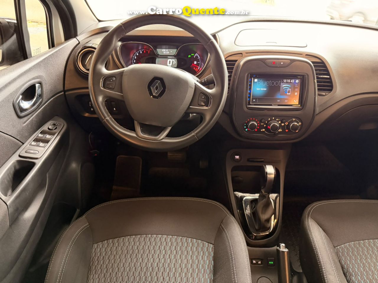 RENAULT   CAPTUR LIFE 1.6 16V FLEX 5P AUT.   BRANCO 2020 1.6 FLEX - Loja