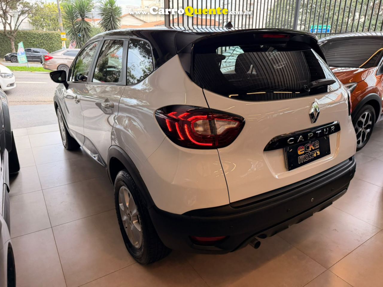 RENAULT   CAPTUR LIFE 1.6 16V FLEX 5P AUT.   BRANCO 2020 1.6 FLEX - Loja