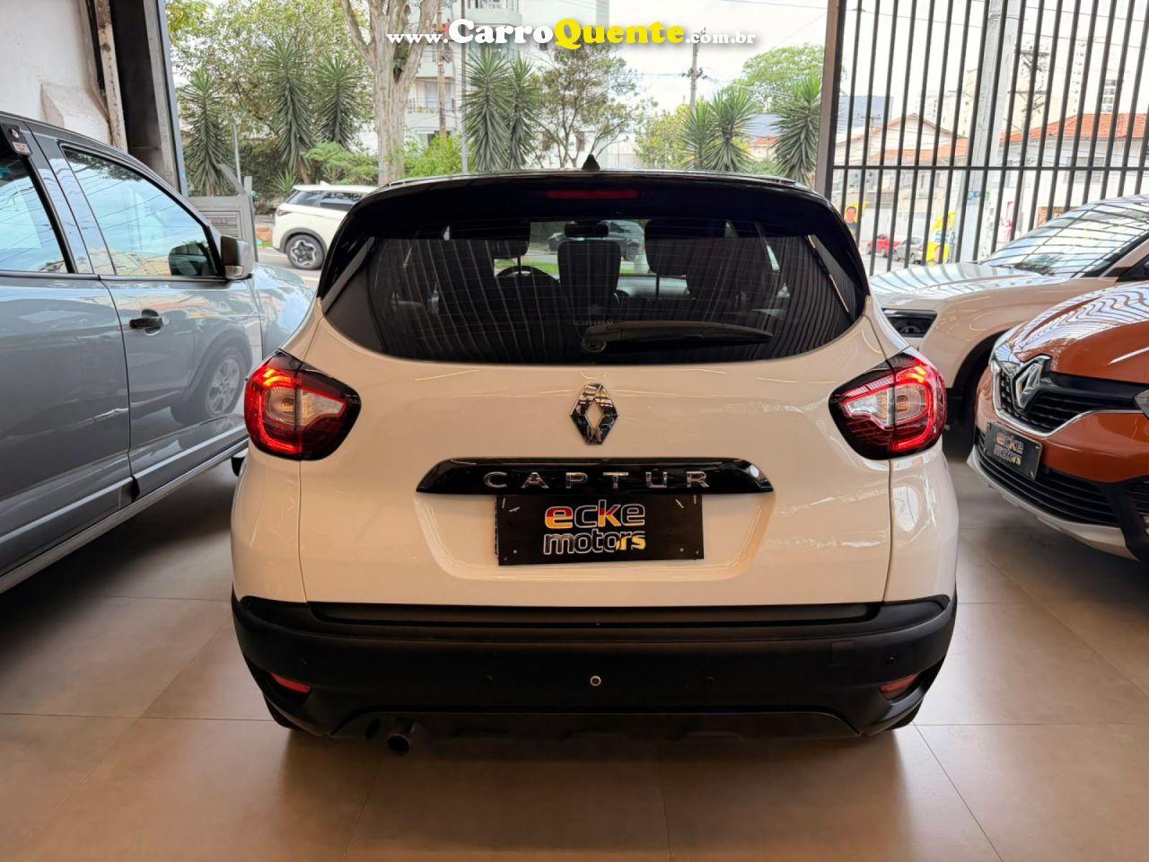 RENAULT   CAPTUR LIFE 1.6 16V FLEX 5P AUT.   BRANCO 2020 1.6 FLEX - Loja