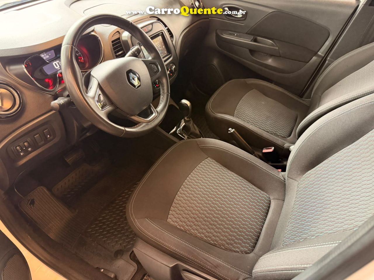 RENAULT   CAPTUR LIFE 1.6 16V FLEX 5P AUT.   BRANCO 2020 1.6 FLEX - Loja