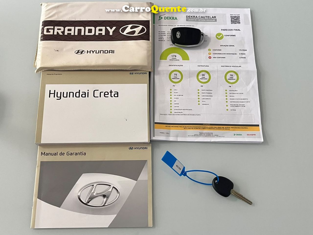 HYUNDAI   CRETA ATTITUDE UNICA DONA REVISOES NA CONCESSIONARIA BAIXA KM OTIMO ESTADO   PRETO 2019 1.6 FLEX - Loja