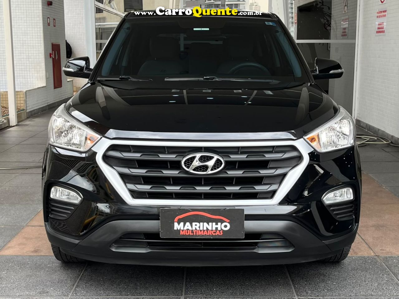 HYUNDAI   CRETA ATTITUDE UNICA DONA REVISOES NA CONCESSIONARIA BAIXA KM OTIMO ESTADO   PRETO 2019 1.6 FLEX - Loja