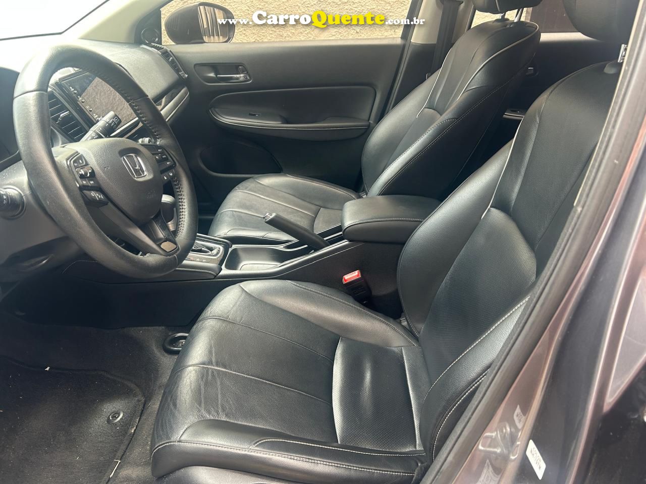 HONDA   CITY HATCHBACK TOURING 1.5 FLEX 16V AUT   CINZA 2022 1.5 FLEX - Loja