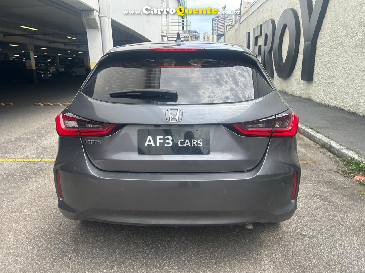 HONDA   CITY HATCHBACK TOURING 1.5 FLEX 16V AUT   CINZA 2022 1.5 FLEX - Loja