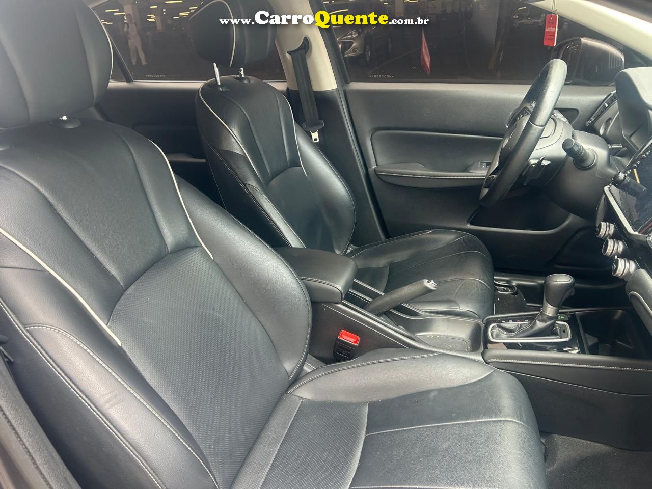 HONDA   CITY HATCHBACK TOURING 1.5 FLEX 16V AUT   CINZA 2022 1.5 FLEX - Loja