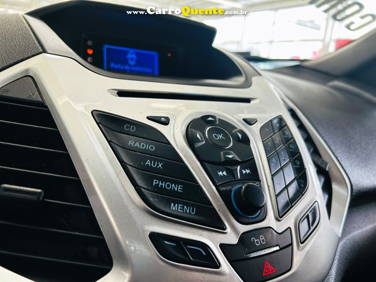 FORD   ECOSPORT FREESTYLE 1.6 16V FLEX 5P   PRATA 2013 1.6 FLEX - Loja