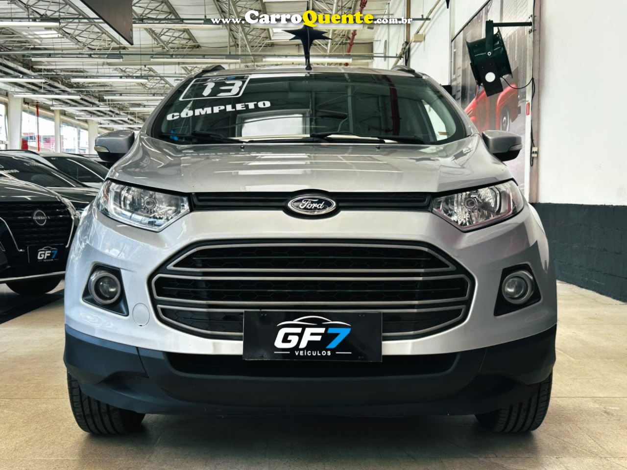 FORD   ECOSPORT FREESTYLE 1.6 16V FLEX 5P   PRATA 2013 1.6 FLEX - Loja