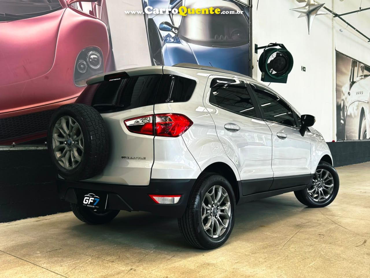 FORD   ECOSPORT FREESTYLE 1.6 16V FLEX 5P   PRATA 2013 1.6 FLEX - Loja