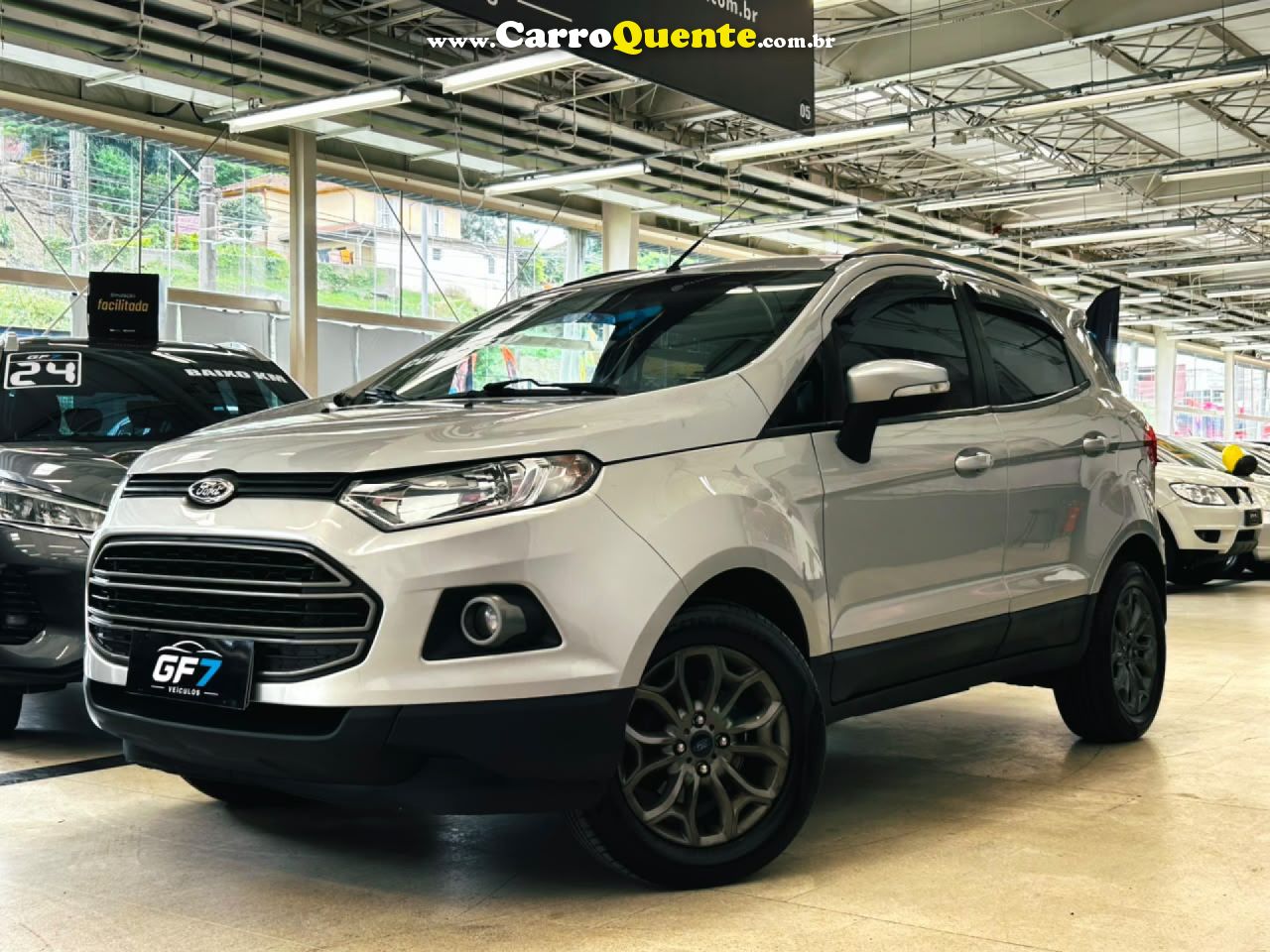 FORD   ECOSPORT FREESTYLE 1.6 16V FLEX 5P   PRATA 2013 1.6 FLEX - Loja