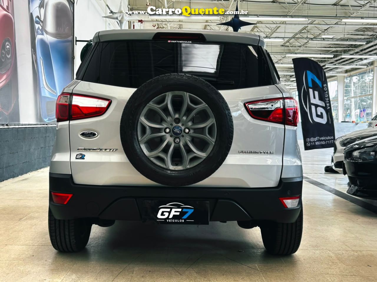 FORD   ECOSPORT FREESTYLE 1.6 16V FLEX 5P   PRATA 2013 1.6 FLEX - Loja
