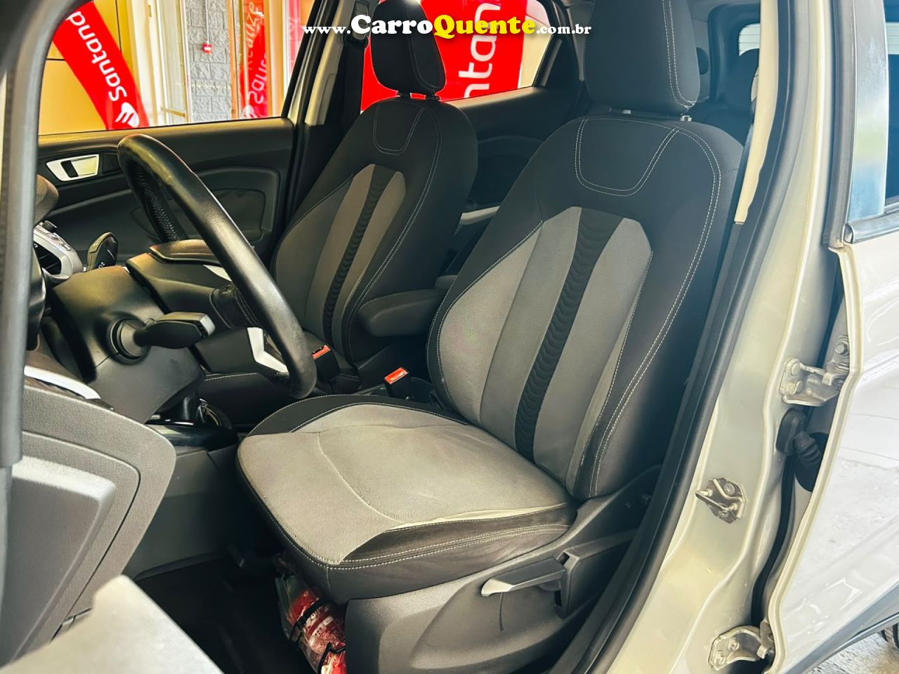 FORD   ECOSPORT FREESTYLE 1.6 16V FLEX 5P   PRATA 2013 1.6 FLEX - Loja