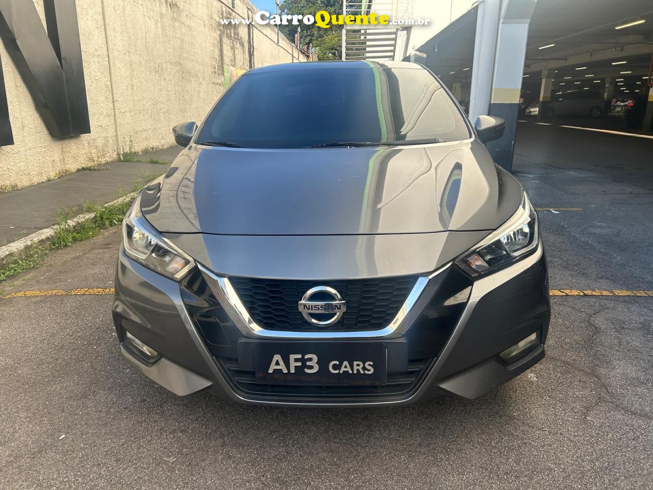NISSAN   VERSA ADVANCE 1.6 16V FLEX AUT.   CINZA 2022 1.6 FLEX - Loja