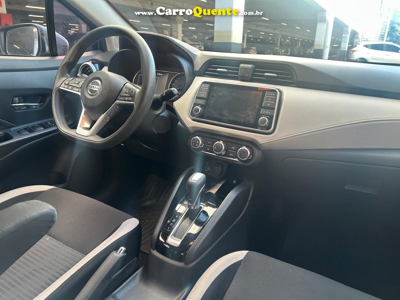 NISSAN   VERSA ADVANCE 1.6 16V FLEX AUT.   CINZA 2022 1.6 FLEX - Loja