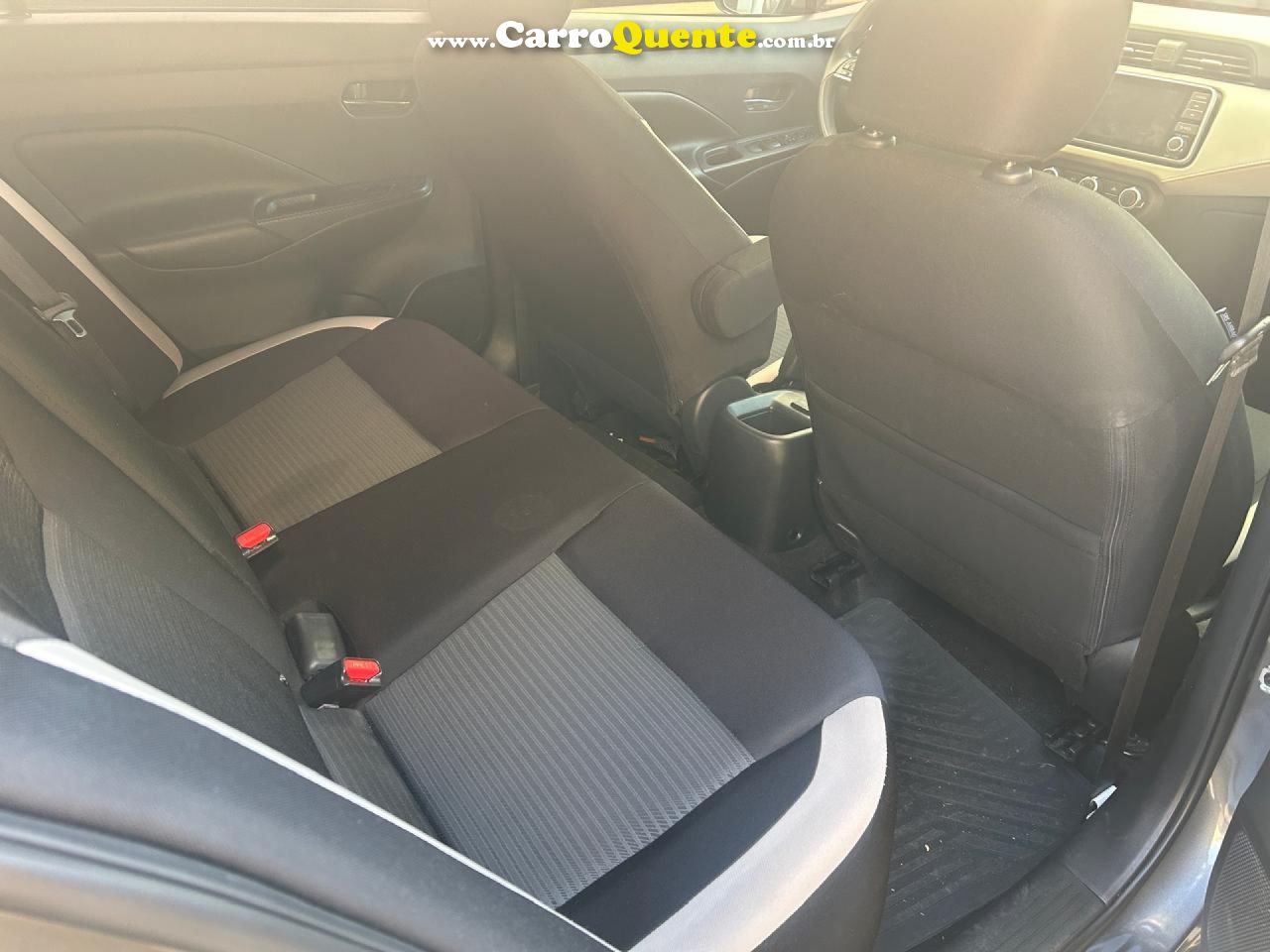 NISSAN   VERSA ADVANCE 1.6 16V FLEX AUT.   CINZA 2022 1.6 FLEX - Loja