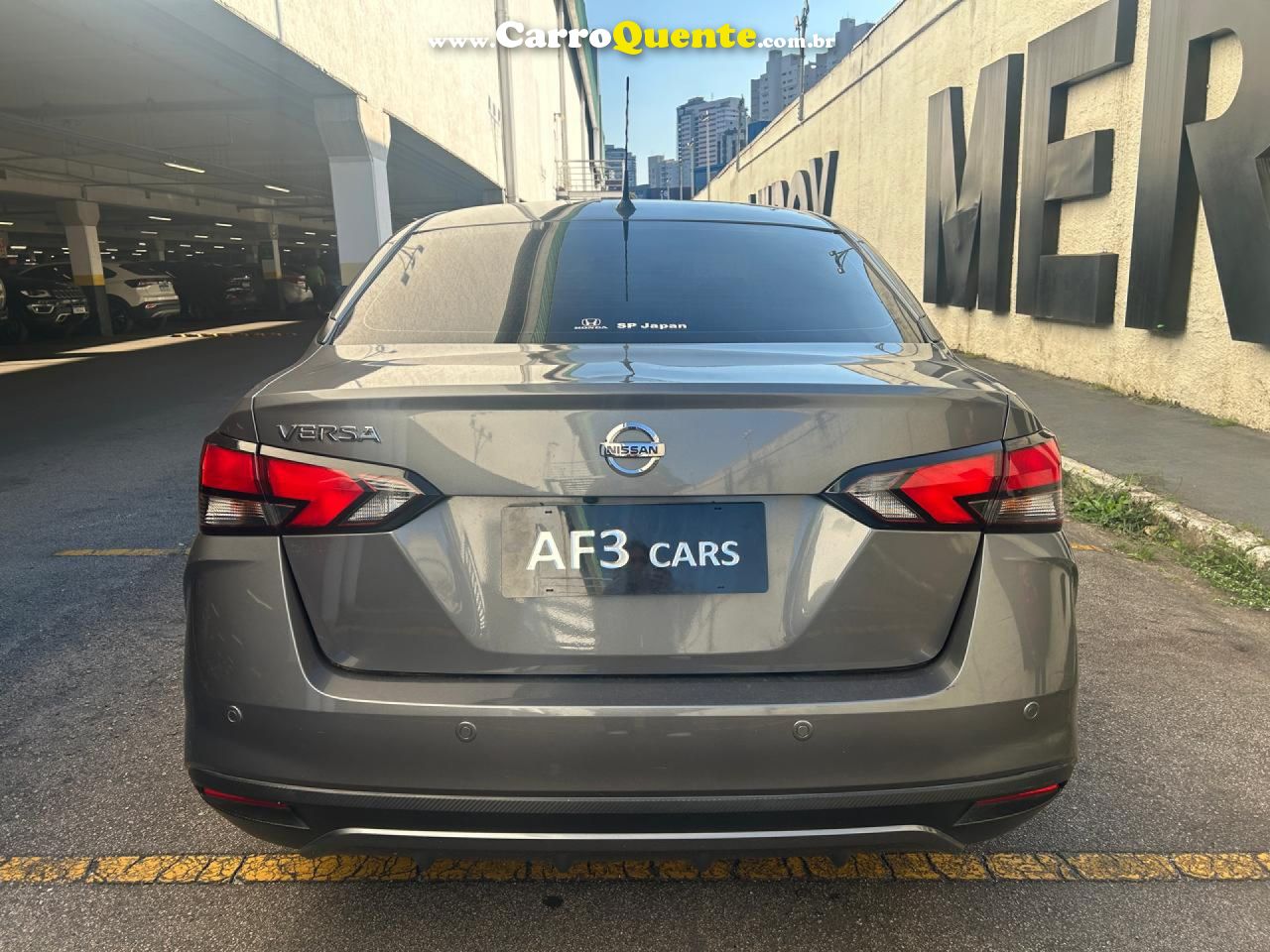 NISSAN   VERSA ADVANCE 1.6 16V FLEX AUT.   CINZA 2022 1.6 FLEX - Loja