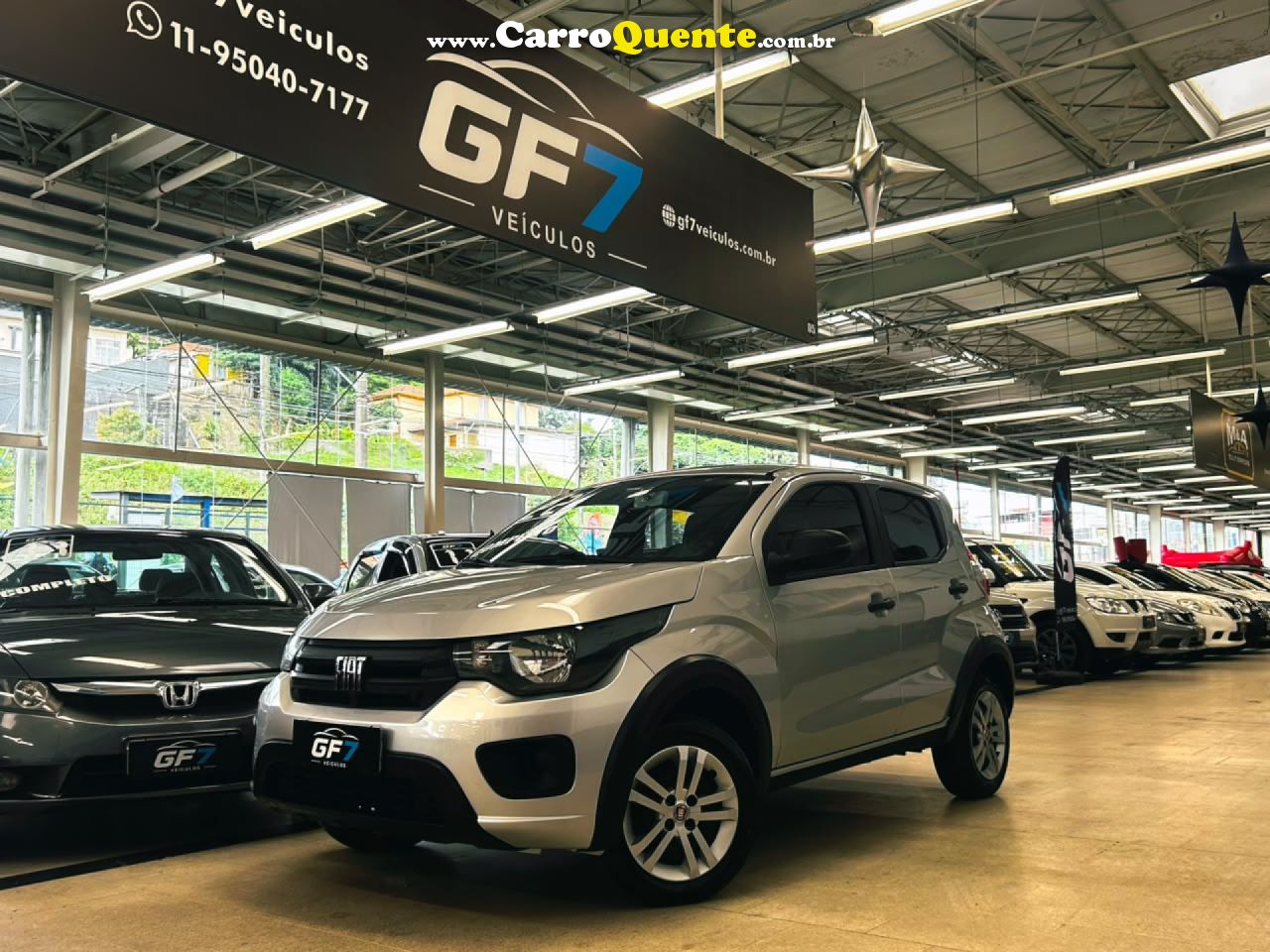FIAT   MOBI LIKE 1.0 FIRE FLEX 5P.   PRATA 2022 1.0 FLEX - Loja