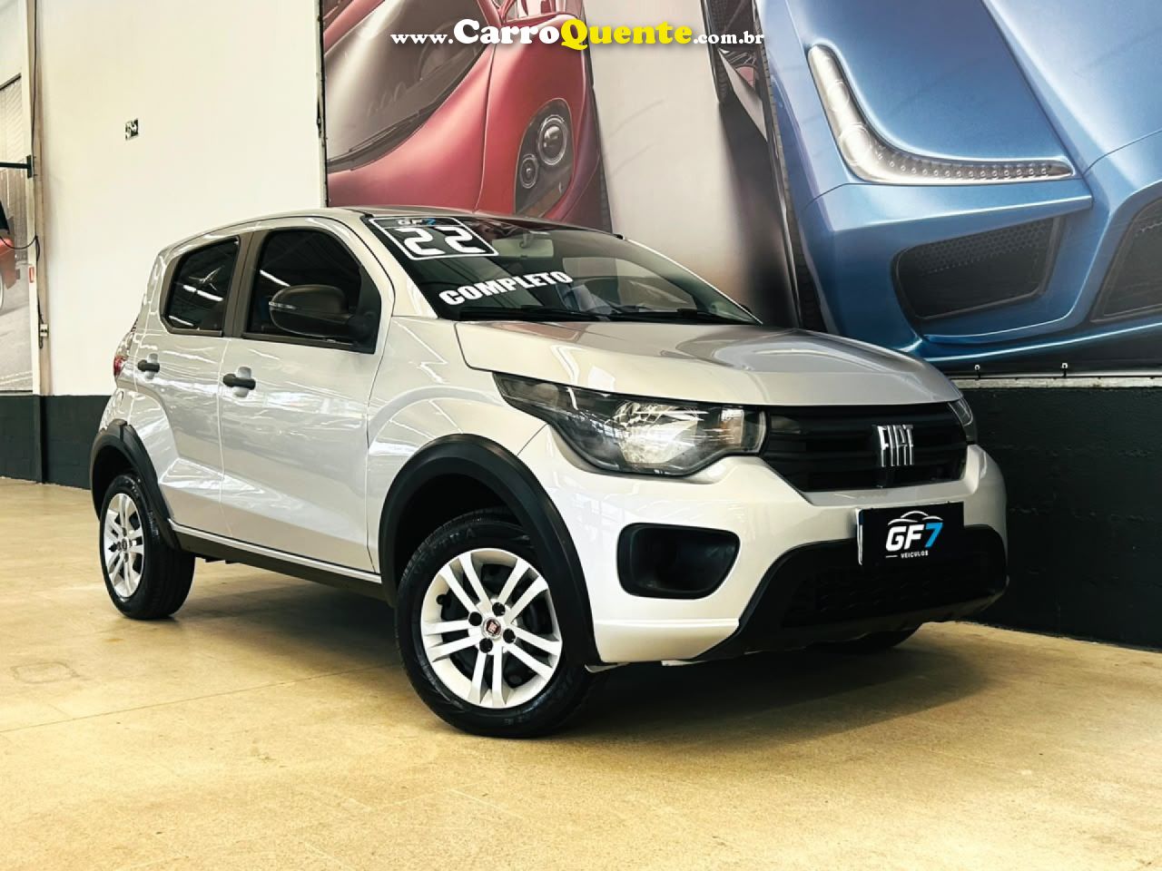 FIAT   MOBI LIKE 1.0 FIRE FLEX 5P.   PRATA 2022 1.0 FLEX - Loja