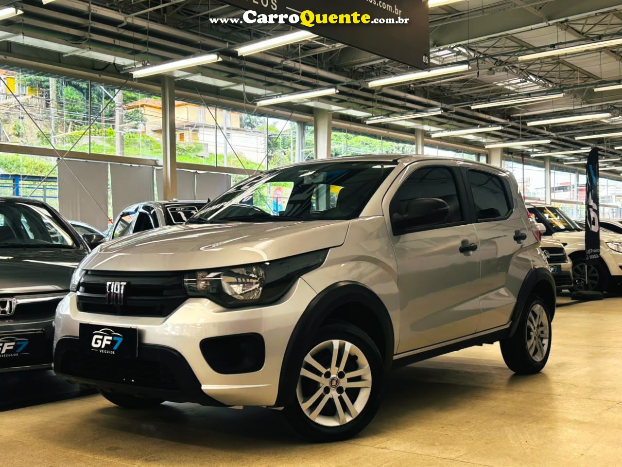 FIAT   MOBI LIKE 1.0 FIRE FLEX 5P.   PRATA 2022 1.0 FLEX - Loja