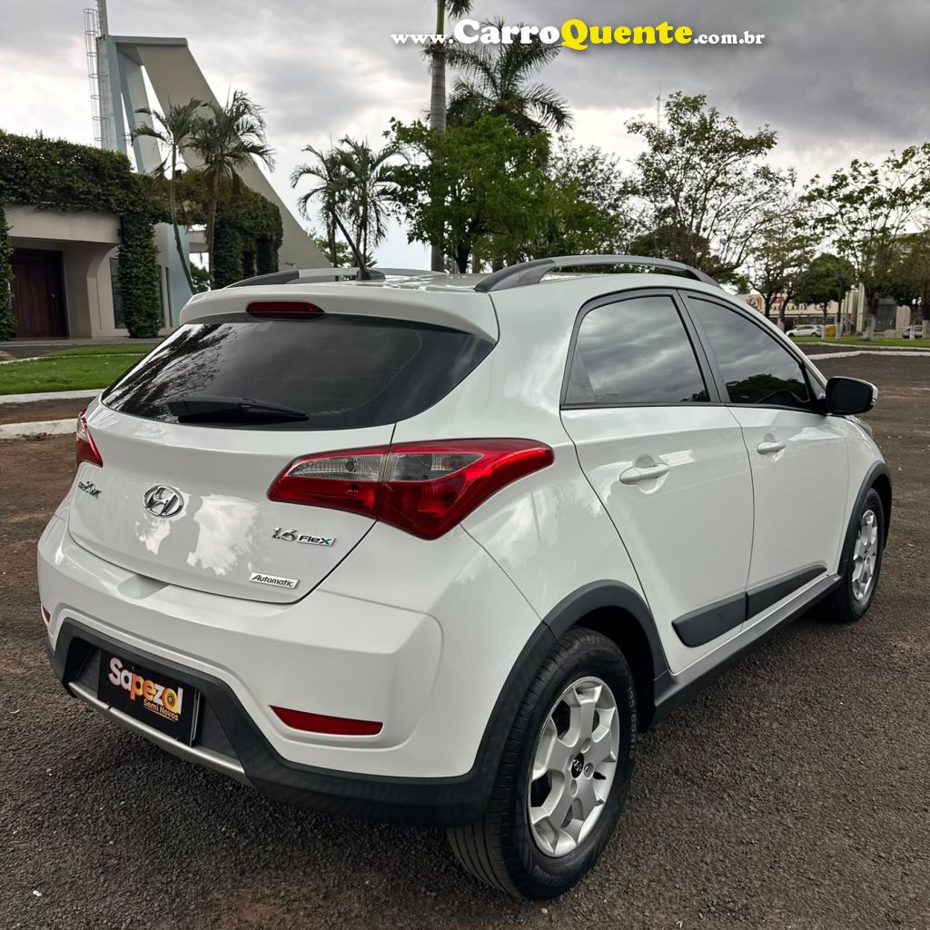 HYUNDAI   HB20X STYLE 1.6 FLEX 16V AUT.   BRANCO 2015 1.6 FLEX - Loja