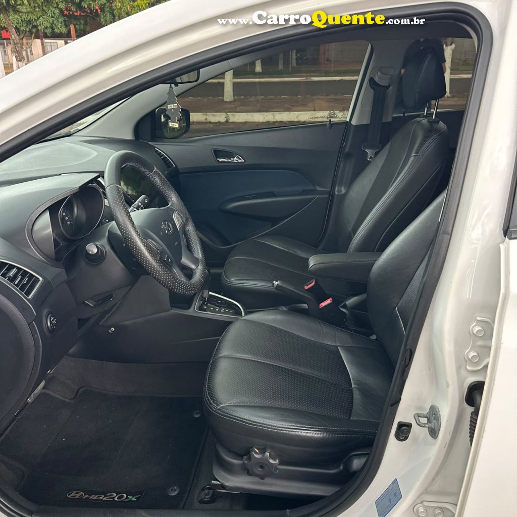 HYUNDAI   HB20X STYLE 1.6 FLEX 16V AUT.   BRANCO 2015 1.6 FLEX - Loja