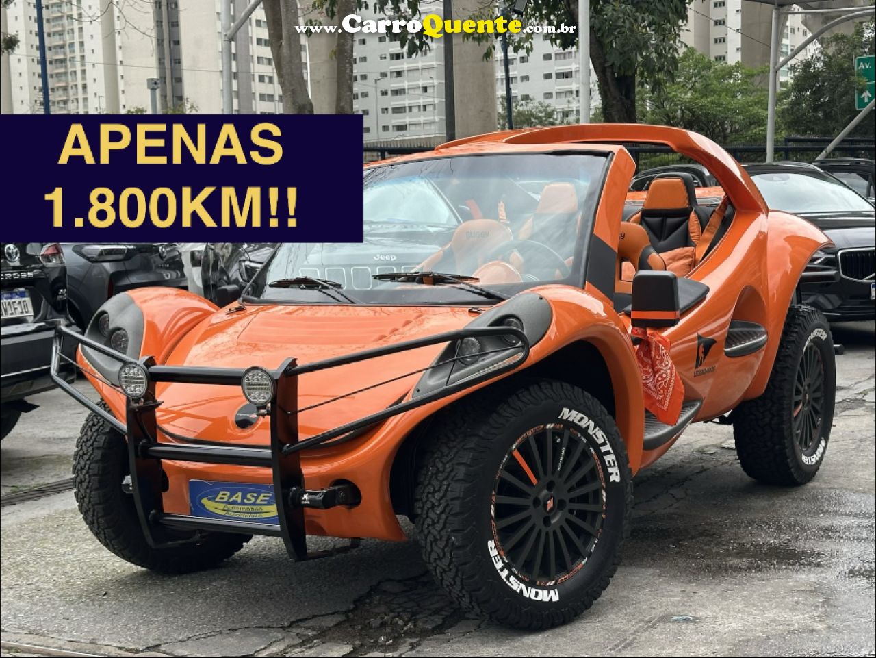 FERCAR BUGGY   NAJA ONE GASOLINA MANUAL   LARANJA 2023 1.6 GASOLINA - Loja