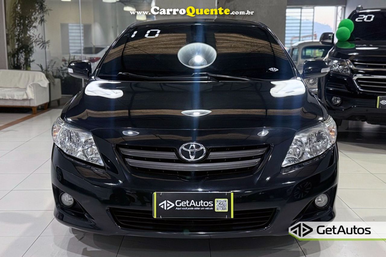 TOYOTA   COROLLA XEI 1.81.8 FLEX 16V AUT.   PRETO 2010 1.8 FLEX - Loja