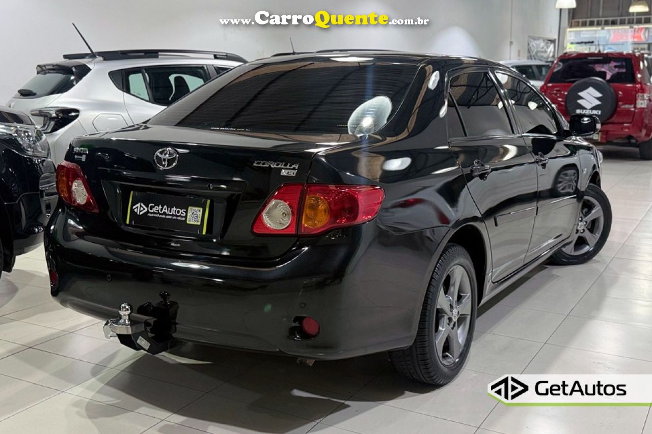 TOYOTA   COROLLA XEI 1.81.8 FLEX 16V AUT.   PRETO 2010 1.8 FLEX - Loja
