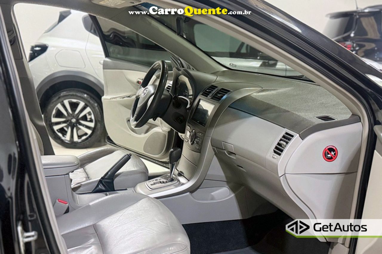 TOYOTA   COROLLA XEI 1.81.8 FLEX 16V AUT.   PRETO 2010 1.8 FLEX - Loja