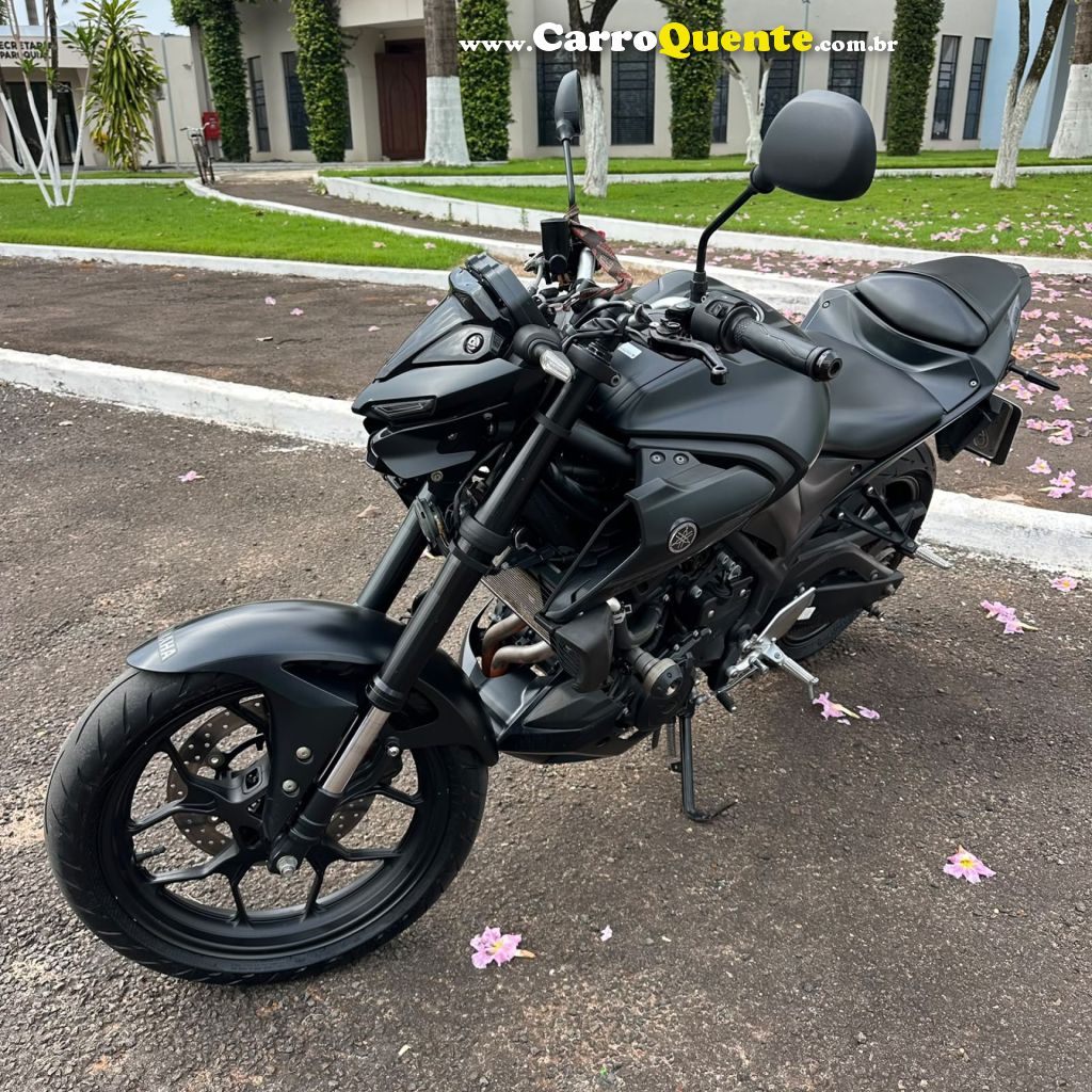 YAMAHA    MT03   PRETO 2023 330 GASOLINA - Loja