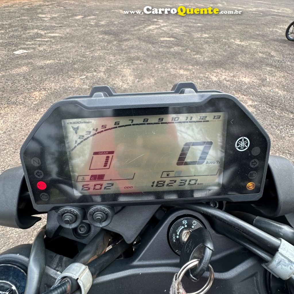 YAMAHA    MT03   PRETO 2023 330 GASOLINA - Loja