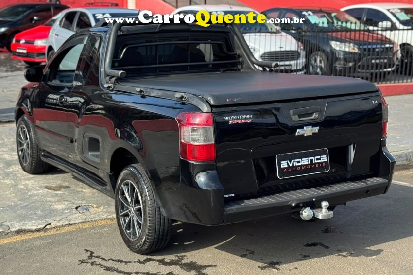 Chevrolet MONTANA 1.4 MPFI SPORT CS 8V FLEX 2P MANUAL - Loja