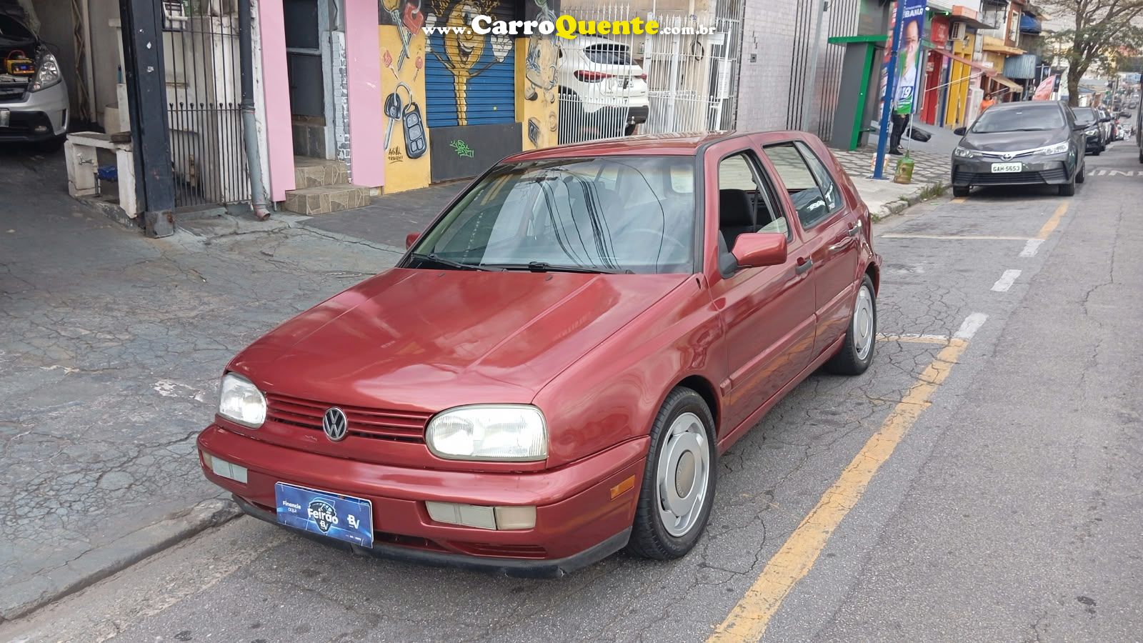 VOLKSWAGEN GOLF 1.8 MI GL 8V 1997 - Loja