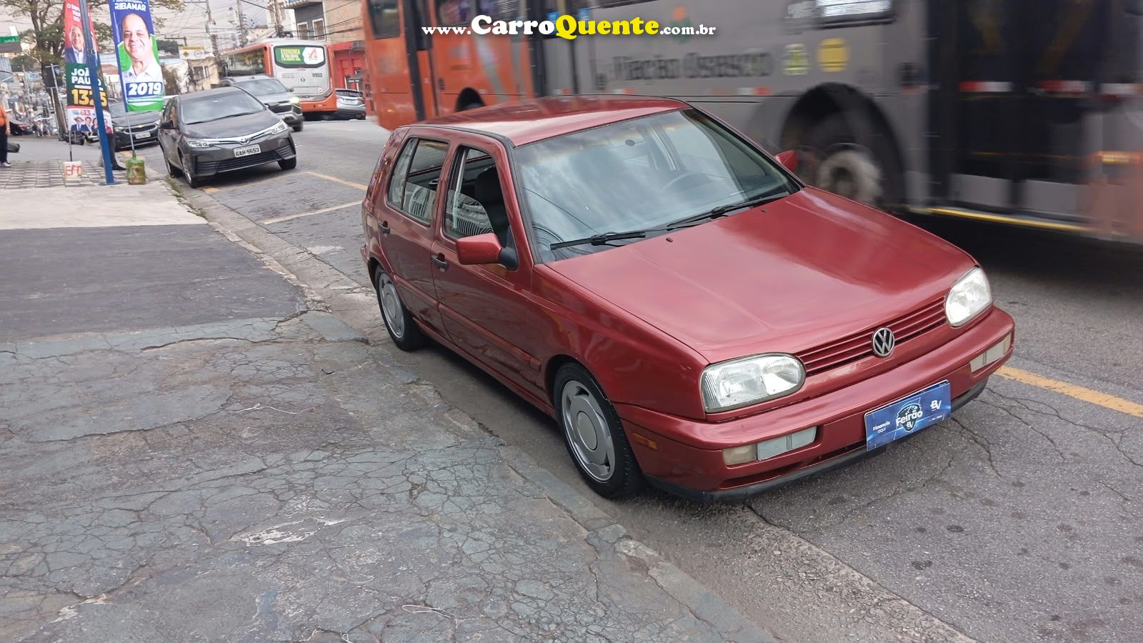 VOLKSWAGEN GOLF 1.8 MI GL 8V 1997 - Loja