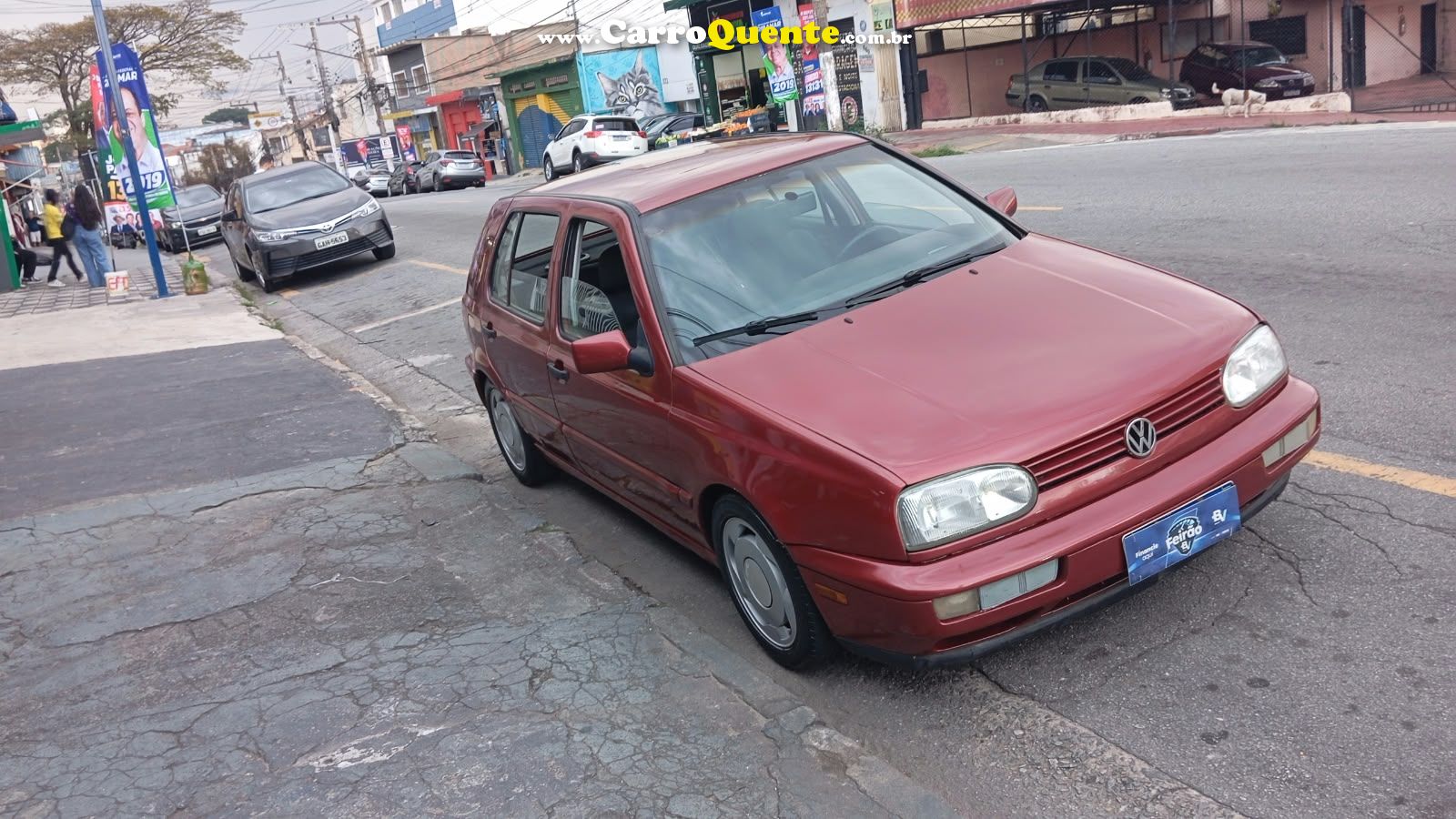 VOLKSWAGEN GOLF 1.8 MI GL 8V 1997 - Loja